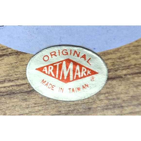 Vintage 1974 ARTMARK God Bless Girl Praying 3D Decoupage Paper Art 6x5" - Picture 5 of 7